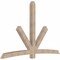 Ekena Millwork Alberta Smooth Timber Gable Bracket, Douglas Fir, 108"W x 72"H x 5 1/2"D x 5 1/2"F, 16/12 Pitch GBW108X72X0606ALB00SDF - alternate 4